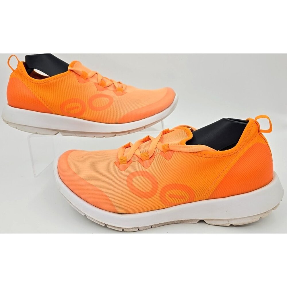 OOFOS Orange Women's Athletic Slip-On Sneakers